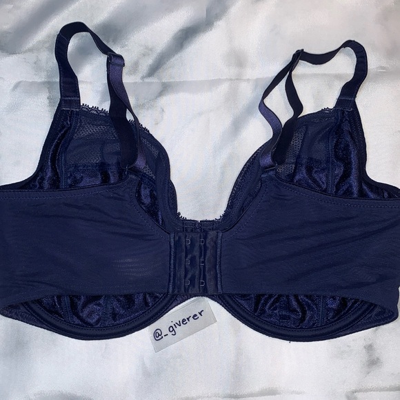 NWT Navy 36G / 36DDDD Parisian Plunge BRA CHANTELLE - Picture 8 of 16